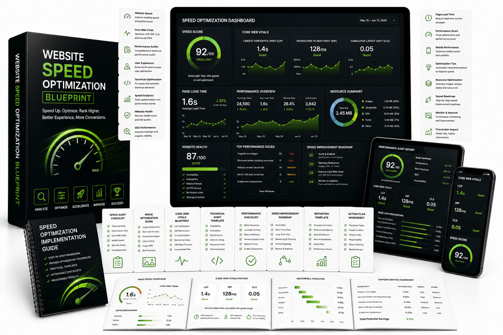 Website Speed Optimization Toolkit