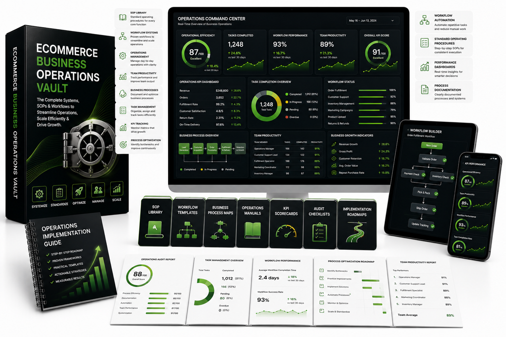 Ecommerce Business Operations Vault