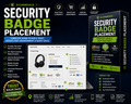 Security Badge Placement Toolkit